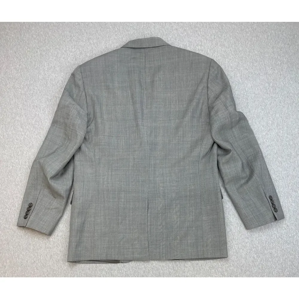 Lauren Ralph Lauren Blazer Mens 40R Plaid‎ 100% Wool 2-Button Single Breasted